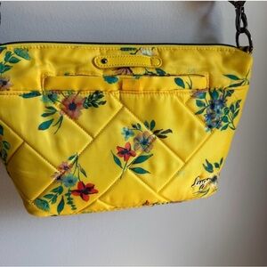 LUGZ Flare 2 Crossbody Bag In Bouquet Yellow